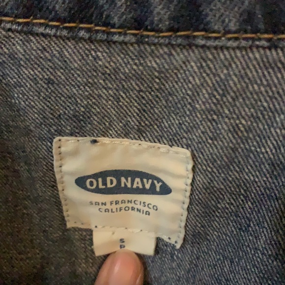 Old navy womens size small Jean jacket classic preppy cute - Picture 2 of 6